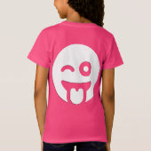 Schattige Monster Girls 'Fine Jersey T-shirt (Achterkant)