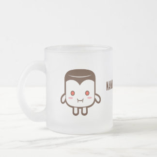 Schattige Monster Marshmallows Halloween Matglas Koffiemok