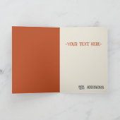 Schattige Monster Spooky Herfst Scenery Happy Hall Kaart (Binnen)