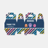 Schattige Monster Verjaardagsfeest Bedankdoosjes (Uitgevouwen)