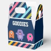 Schattige Monster Verjaardagsfeest Bedankdoosjes (Geopend)