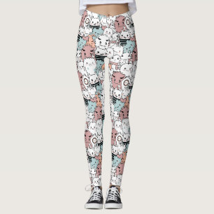 Schattige monsters leggings