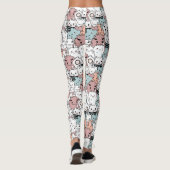 Schattige Monsters Leggings (Achterkant)
