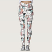 Schattige Monsters Leggings (Voorkant)