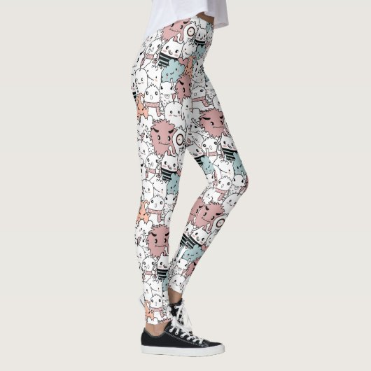 Schattige Monsters Leggings (Rechts)