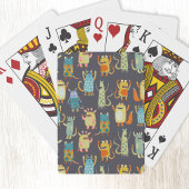 Schattige Monsters Pokerkaarten