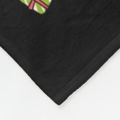 Schattige Moo Deng Ba1 Fleece Deken (Hoek)
