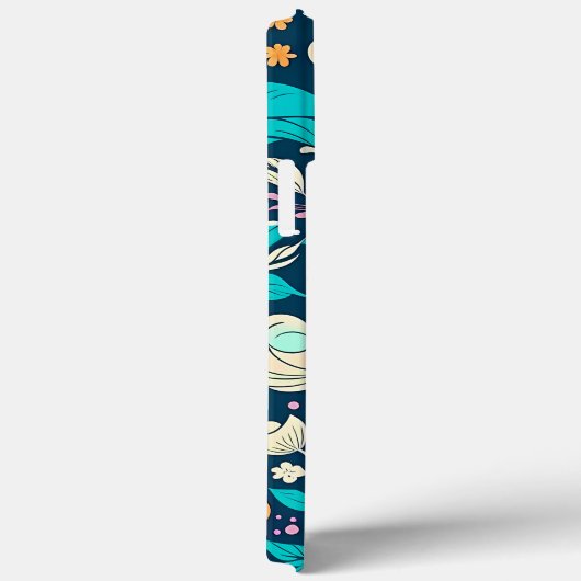 Schattige mooi bloemmotief en naadloos patroon Case-Mate iPhone case (Achterkant / Rechts)