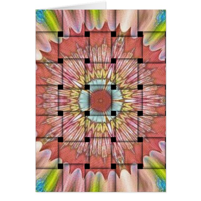 Schattige mooi en mooi Afrikaans kleurrijk geweven (Voorkant)