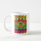 Schattige mooi & mooi bloemenmotief Art Print Desi Koffiemok (Links)