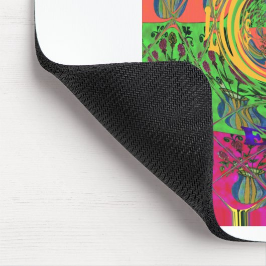 Schattige mooi & mooi bloemenmotief Art Print Desi Muismat (Hoek)