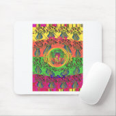 Schattige mooi & mooi bloemenmotief Art Print Desi Muismat (Met muis)