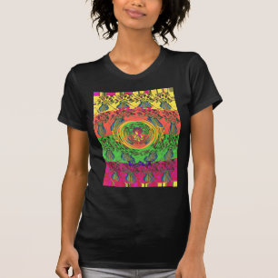 Schattige mooi & mooi bloemenmotief Art Print Desi T-shirt
