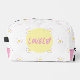 Schattige mooi roze. toilettasje