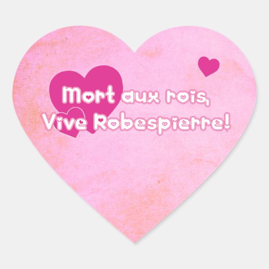 schattige mort aux rois sticker (Voorkant)