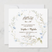 Schattige Moslim Housewarming New House Celebratio Kaart (Voorkant)