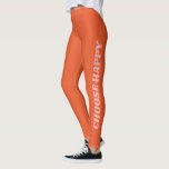 Schattige Motivatie Inspirerend Quote Roze Sinaasa Leggings<br><div class="desc">Deze felle oranje leggings zijn voorzien van de opbeurende zin "KIES GELUKKIG" die moedig op de poot is afgedrukt in een retro bloklettertype. Perfect voor trainingen, loungen of dagelijkse boodschappen, dit product is een leuk en energiek stuk voor iedereen die van positieve vibes houdt. Geweldig voor tiener vrouwen, vrouwen of...</div>
