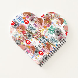 Schattige Motivatie – Positieve Citaat Kawaii Notitieboek