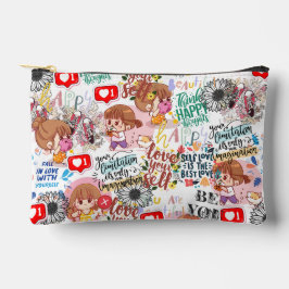 Schattige Motivatie – Positieve Quote Kawaii Etui