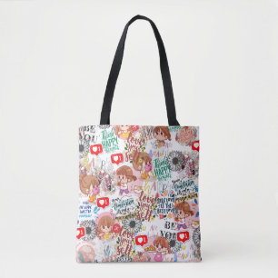 Schattige Motivatie – Positieve Quote Kawaii Tote Bag