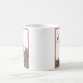 Schattige Mouse en Holly Kerst Mok (Center)