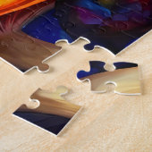 Schattige Mozaïek Veldmuis Levendige gekleurde puz Legpuzzel (Zijkant)