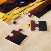 Schattige Mozaïek Veldmuis Levendige gekleurde puz Legpuzzel (Zijkant)