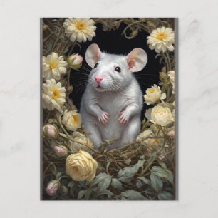 schattige muis briefkaart