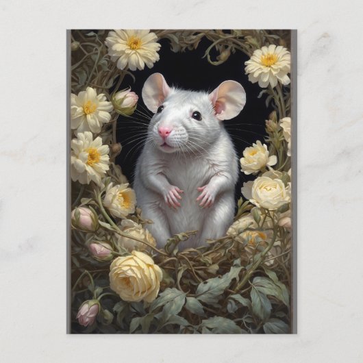 schattige muis briefkaart (Voorkant)