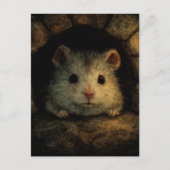 Schattige muis briefkaart (Voorkant)
