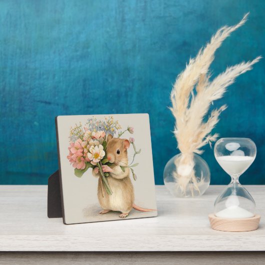 Schattige muis fotoplaat (Insitu)