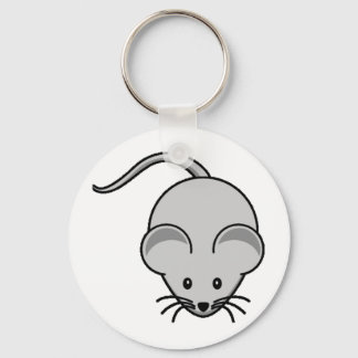 Schattige muis sleutelhanger