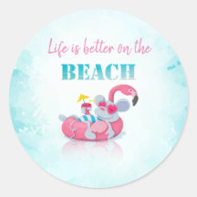 Schattige Muis Stijlvolle Strand