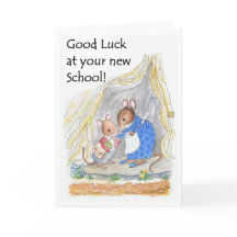 Schattige Muisje Succes Nieuwe School