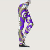 Schattige multikleur klassieke "Ratti_Creative_Art Leggings (Rechts)