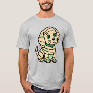 Schattige Mummie Hond Halloween Puppy Verbanden St T-shirt