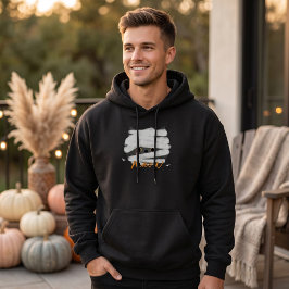 Schattige Mummie Kat Miauw Halloween Hoodie