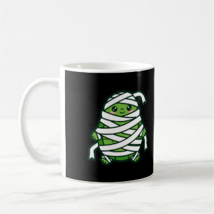 Schattige Mummie Schildpad Halloween Koffiemok