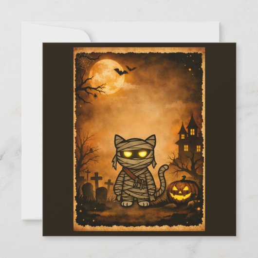 Schattige Mummie Spelcat (Voorkant)