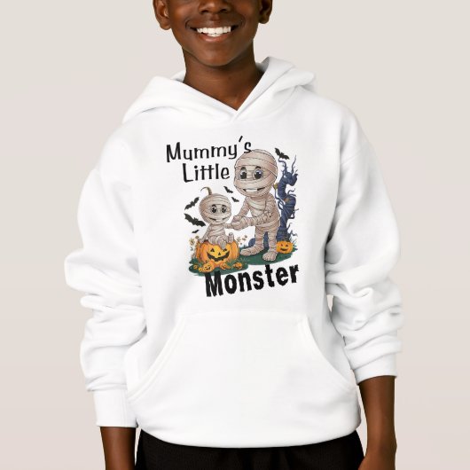 Schattige Mummy's Little Monster Grappig Halloween (Voorkant)