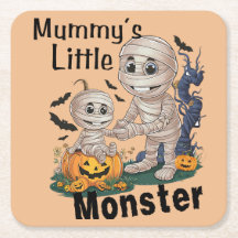 Schattige Mummy's Little Monster Grappig Halloween