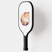 Schattige Munchkin Cat Sleeping Classic T-shirt Pickleball Paddle (Links)