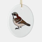 Schattige mus keramisch ornament (Rechts)