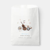 Schattige muzikant Polar Beer Baby shower Bedankzakje (Voorkant)