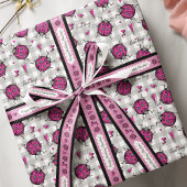 Schattige n' Trendy 1.5in Hot Roze Lieveheersbeest Grosgrain Lint