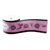 Schattige n' Trendy 3inch Hot Pink Lieveheersbeest Grosgrain Lint (Spoel)
