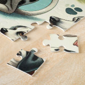 Schattige Naadloos Dalmatisch Legpuzzel (Zijkant)