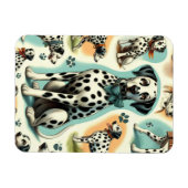 Schattige Naadloos Dalmatisch Magneet (Horizontaal)