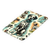Schattige Naadloos Dalmatisch Magneet (Linkerzijde)