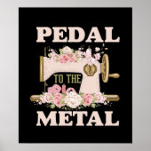 schattige naailiefhebbers woord Poster (Voorkant)